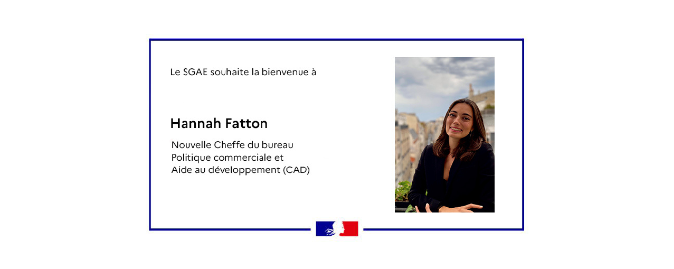 Arrivée de Hannah Fatton